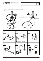 Preview for 3 page of agape DROP ACER1099F Assembly Instructions