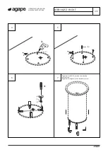 Preview for 4 page of agape IN-OUT ACER1062FZ Assembly Instructions