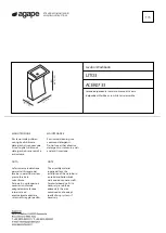 Preview for 1 page of agape LITO 3 Assembly Instructions