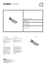 agape MACH2 AMC20934 Assembly Instructions preview