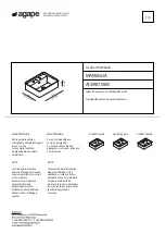 Предварительный просмотр 1 страницы agape MARSIGLIA ACER0705M Assembly Instructions