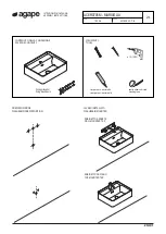 Предварительный просмотр 2 страницы agape MARSIGLIA ACER0705M Assembly Instructions