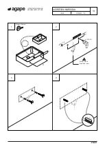 Предварительный просмотр 3 страницы agape MARSIGLIA ACER0705M Assembly Instructions