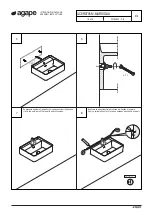 Предварительный просмотр 4 страницы agape MARSIGLIA ACER0705M Assembly Instructions