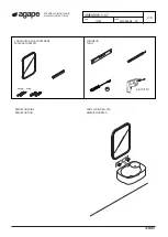 Preview for 2 page of agape Memory AMEM863Z Assembly Instructions