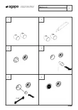 Preview for 3 page of agape MEMORY MIX EMIX435D Assembly Instructions Manual