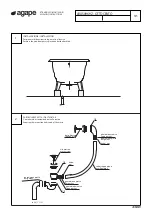 Preview for 3 page of agape OTTOCENTO 10103 Assembly Instructions