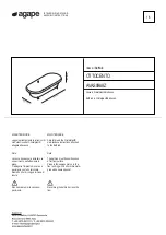 agape OTTOCENTO Assembly Instructions preview