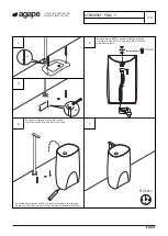 Предварительный просмотр 4 страницы agape PEAR C ACER0896F Assembly Instructions