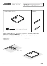 Предварительный просмотр 2 страницы agape PETRA APTR0810 Assembly Instructions