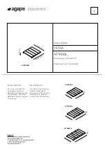 Предварительный просмотр 1 страницы agape PETRA APTRD08 Assembly Instructions