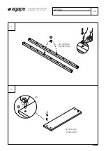 Предварительный просмотр 4 страницы agape PETRA APTRD08 Assembly Instructions