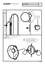 Preview for 4 page of agape Revolving Moon Assembly Instructions