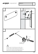 Preview for 5 page of agape SEPPIA ASPE037L Assembly Instructions