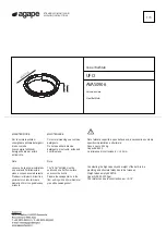 Preview for 1 page of agape UFO AVAS0906 Assembly Instructions