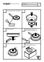 Preview for 3 page of agape Undici ACER0380 Assembly Instructions