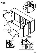 Предварительный просмотр 22 страницы Agata Meble IKLK241 Assembling Instruction