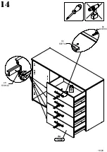 Предварительный просмотр 16 страницы Agata Meble IRQK221 Assembling Instruction