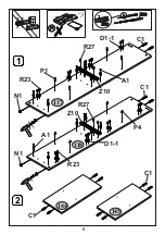 Предварительный просмотр 6 страницы Agata Meble JAGGER 2V2D1S Instructions Manual