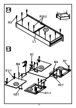 Предварительный просмотр 11 страницы Agata Meble JAGGER 2V2D1S Instructions Manual