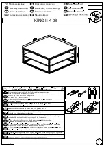 Предварительный просмотр 1 страницы Agata Meble KING II K-08 Assembly Instructions