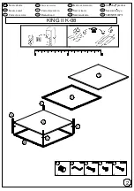 Предварительный просмотр 2 страницы Agata Meble KING II K-08 Assembly Instructions