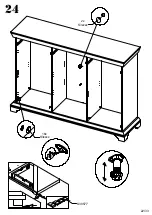 Предварительный просмотр 22 страницы Agata Meble KSMV331 Assembling Instruction