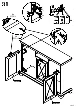 Предварительный просмотр 29 страницы Agata Meble KSMV331 Assembling Instruction