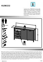 Agata Meble KUSK232 Assembling Instruction предпросмотр