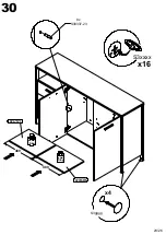 Предварительный просмотр 24 страницы Agata Meble KUSK232 Assembling Instruction