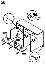 Предварительный просмотр 24 страницы Agata Meble KUSK233 Assembling Instruction