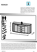 Предварительный просмотр 1 страницы Agata Meble RDIK231 Assembling Instruction