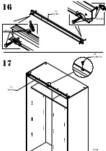 Предварительный просмотр 22 страницы Agata Meble WN2S622X1 Assembling Instruction