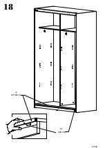 Предварительный просмотр 23 страницы Agata Meble WN2S622X1 Assembling Instruction