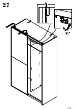 Предварительный просмотр 33 страницы Agata Meble WN2S622X1 Assembling Instruction