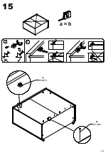 Предварительный просмотр 16 страницы Agata Meble YPK24 Assembling Instruction