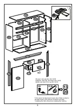 Предварительный просмотр 5 страницы agatameble WHITEBLACK 1D3S Instructions For Assembling Furniture