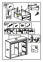 Предварительный просмотр 17 страницы agatameble WHITEBLACK 1D3S Instructions For Assembling Furniture