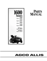 Preview for 1 page of AGCO Allis 1613H Parts Manual