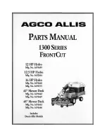 AGCO Allis 1691659 Parts Manual preview