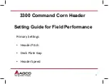 Preview for 40 page of AGCO 3300 Command Settings Manual