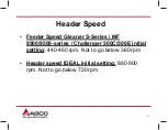 Preview for 45 page of AGCO 3300 Command Settings Manual