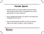 Preview for 47 page of AGCO 3300 Command Settings Manual