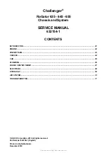 Preview for 3 page of AGCO Challenger RoGator 635 Service Manual