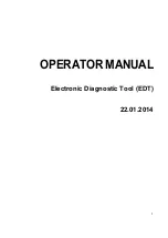 AGCO EDT Operator'S Manual preview