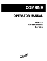 AGCO FENDT 9300R Operator'S Manual preview