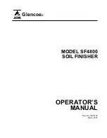 AGCO Glencoe SF4800 Operator'S Manual preview