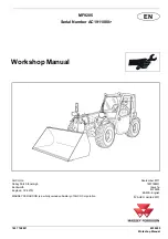 Предварительный просмотр 1 страницы AGCO MF 9205 Workshop Manual