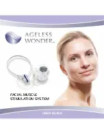 Ageless wonder FACIAL MUSCLE STIMULATION SYSTEM User Manual предпросмотр