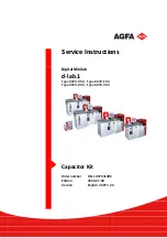 AGFA 8070/050 Service Instructions Manual preview